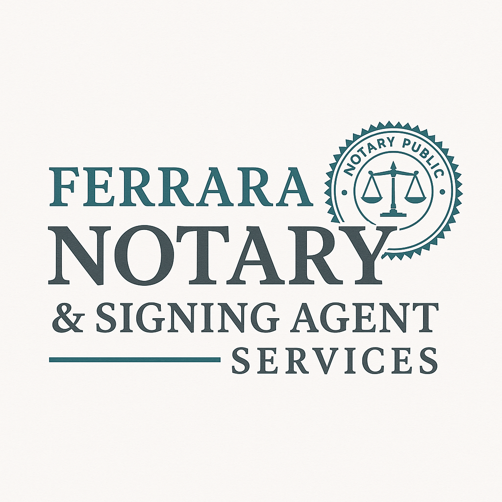 Ferrara Notary & Signing Agent Services logo